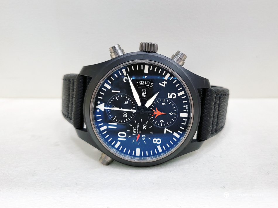 IWC Pilot s Double Chronograph 탑건 IW379901 셀러장터 TIMEFORUM