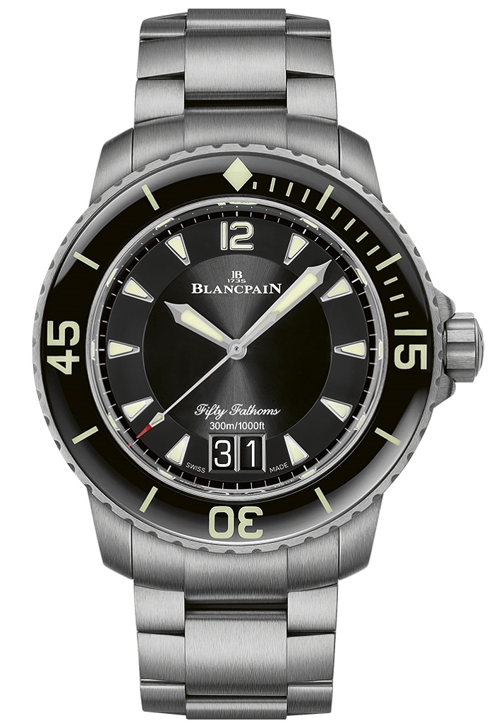 73B5B1AD-996A-4464-9E30-B41D90B1DA4D.jpeg : Blancpain Fifty Fathoms 올 티타늄 브레이슬릿 모델을 예약하였습니다.