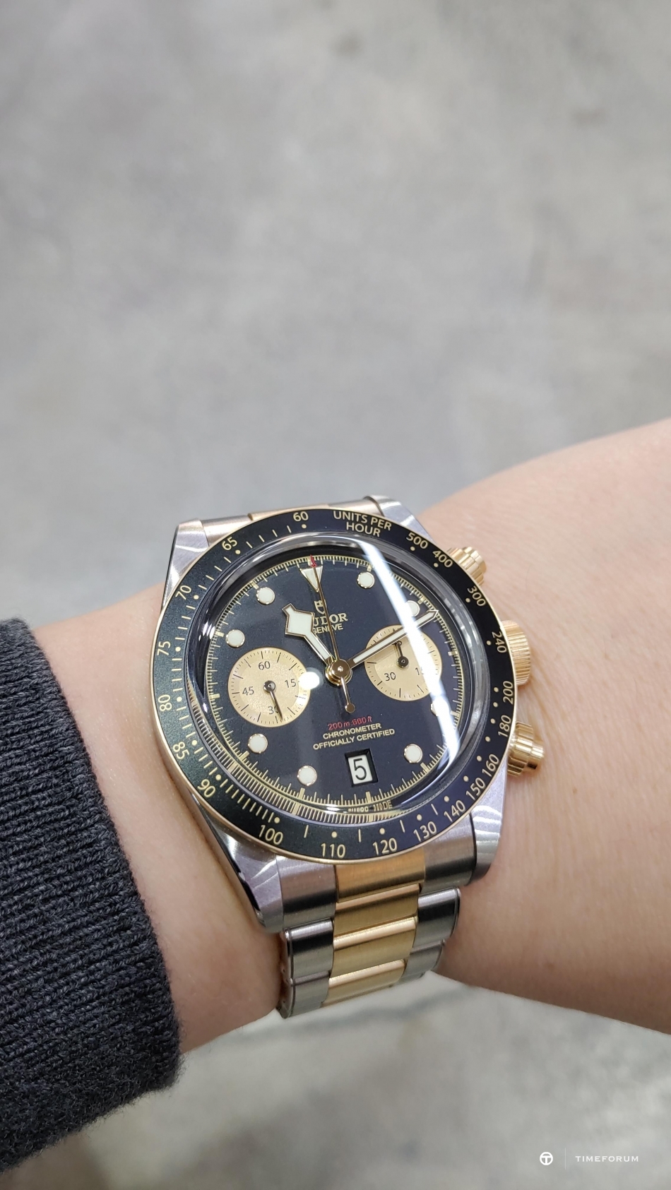 20210405_111129.jpg : Tudor blackbay Chrono combi 입당합니다.