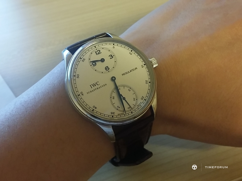 CYMERA_20150127_212631.jpg : 저의 블링한 iwc 레귤레이터입니다