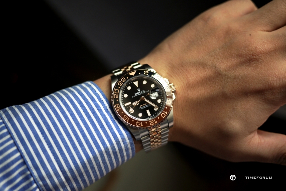 Rolex gmt 2025 root beer jubilee