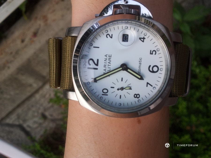 9361594b6647b6883c9ec91d94847d45.jpg : [파니스 Marina] ★ with olive green nato ★