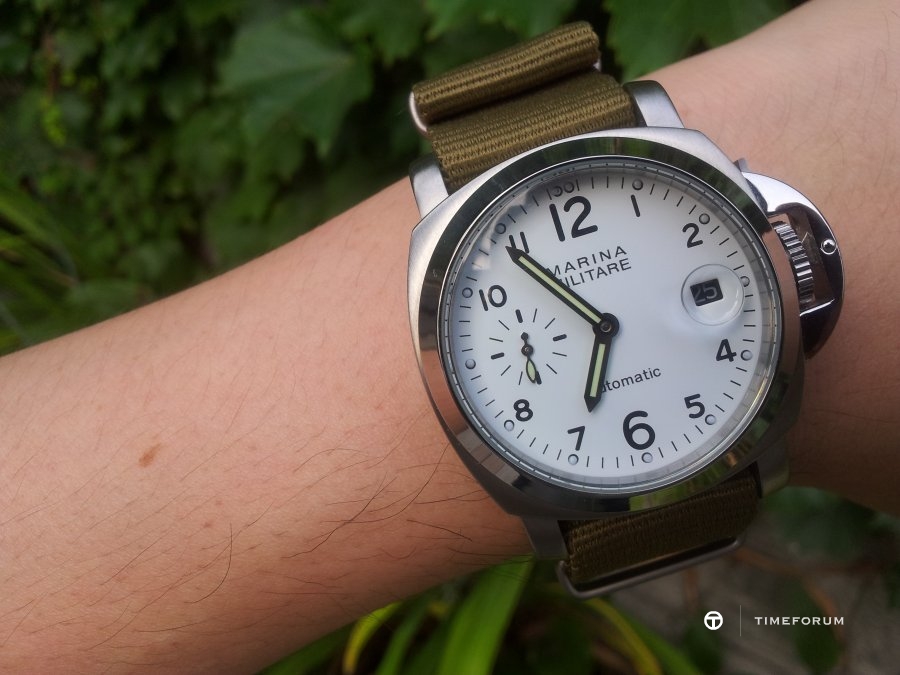 97eb6d8593017296c7e9f8cff4e40a70.jpg : [파니스 Marina] ★ with olive green nato ★