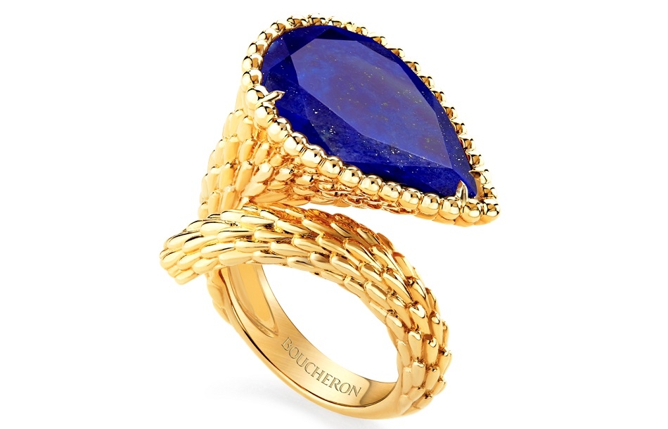 Serpent Boheme cocktail ring lapis lazuli on yellow gold.jpg