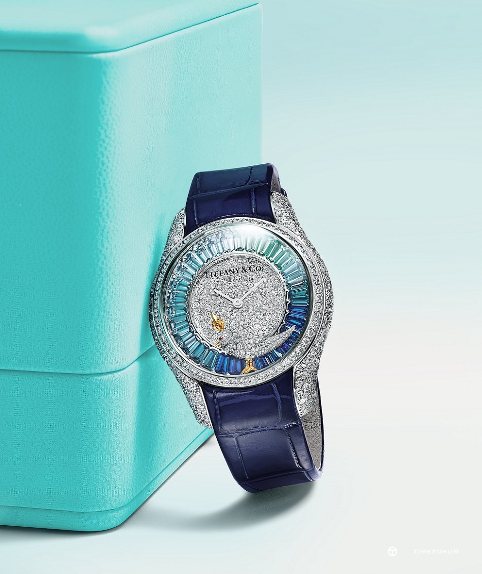 Jean Schlumberger by Tiffany Bird on a Rock 36 mm watch rainbow @Tiffany & Co..jpg