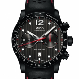 [MIDO] 멀티포트 타키미터 칼리버 60 (Multifort Tachymeter Caliber 60 Black PVD) 출시