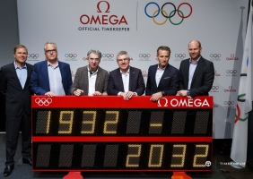 오메가, 2032년까지 올림픽 공식 타임키퍼 이어간다!