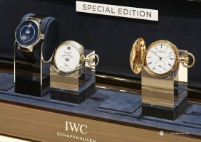 IWC 창립 150주년 기념 히스토리컬 피스 & 주빌레 컬렉션 신제품 전시