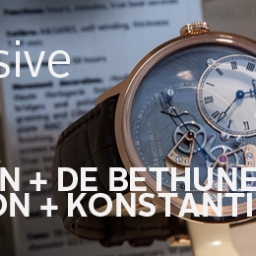 Voutilainen + De Bethune + Arnold & Son + Konstantin Chaykin 2014 Report